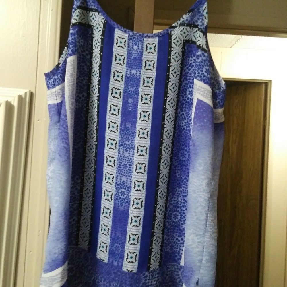 Beautiful cobalt blue cami
